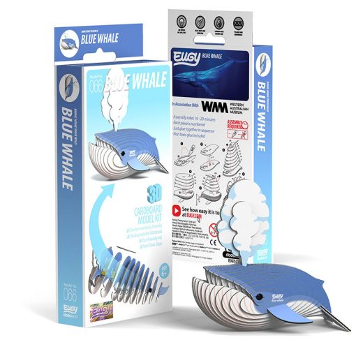 EUGY 3D BLUE WHALE