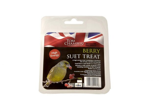 TOM CHAMBERS SUET TREAT BERRY NICE
