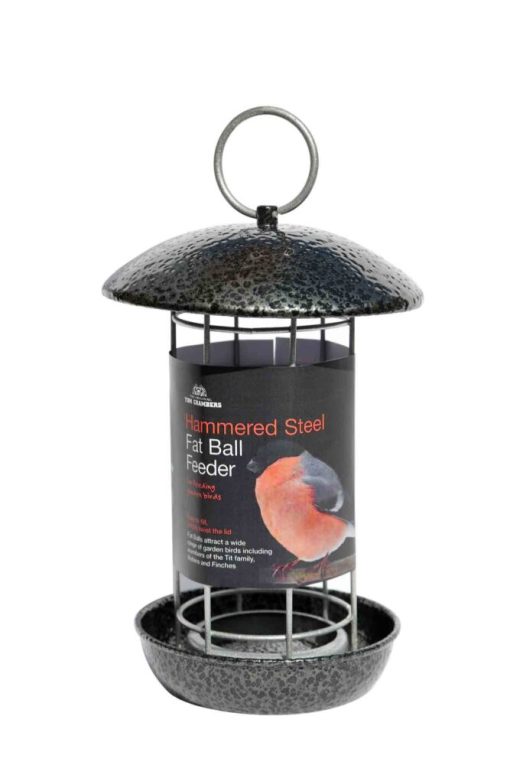 TOM CHAMBERS HAMMERED STEEL FAT BALL FEEDER