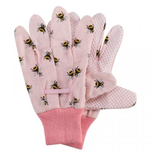 SMART GARDEN GLOVES BEES COTTON GRIPS - Image 4