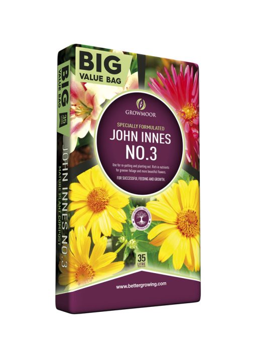 GrowMoor John Innes No.3 Mature Plant Compost