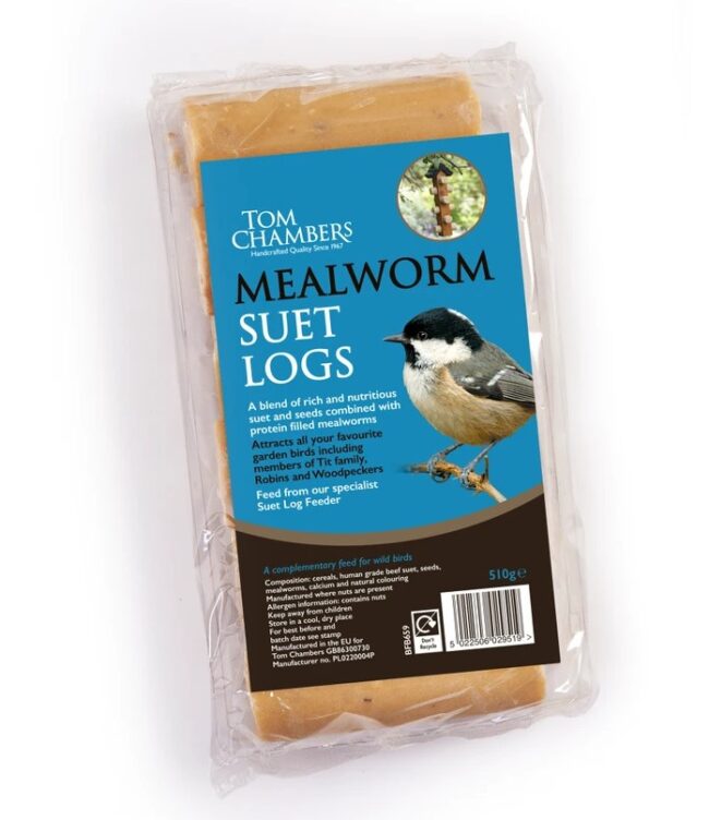 Tom Chambers - Meal Worm Suet Logs