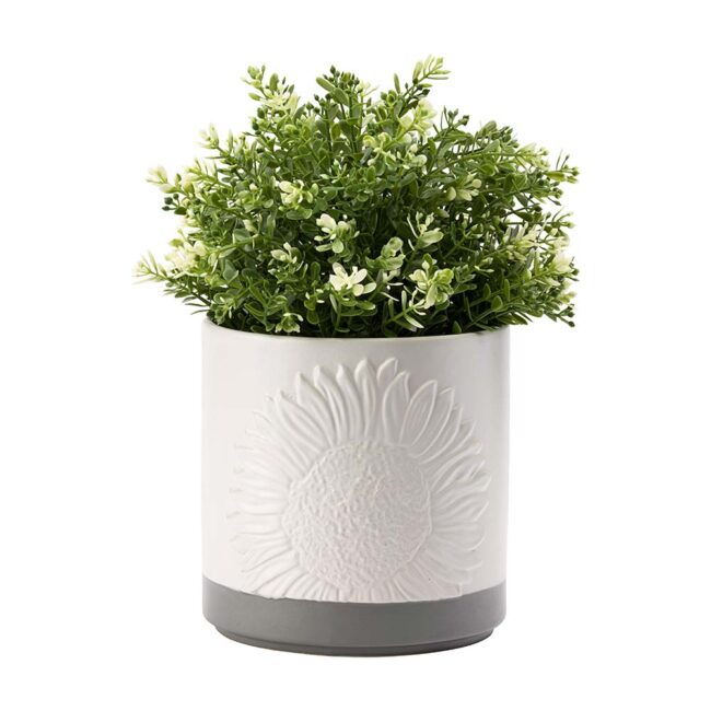 THE ENGLISH TABLEWARE COMPANY ARTISAN FLOWER LARGE PLANTER - Image 2