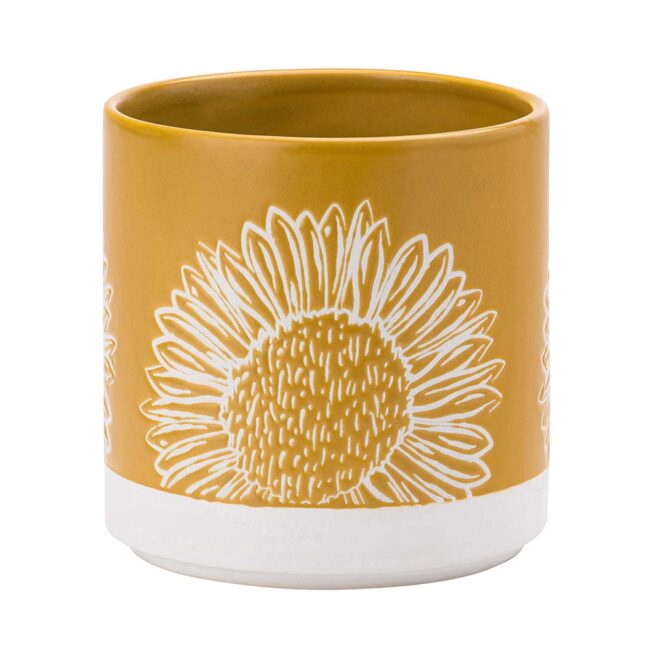 THE ENGLISH TABLEWARE COMPANY ARTISAN FLOWER MEDIUM PLANTER