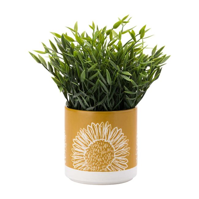 THE ENGLISH TABLEWARE COMPANY ARTISAN FLOWER MEDIUM PLANTER - Image 2