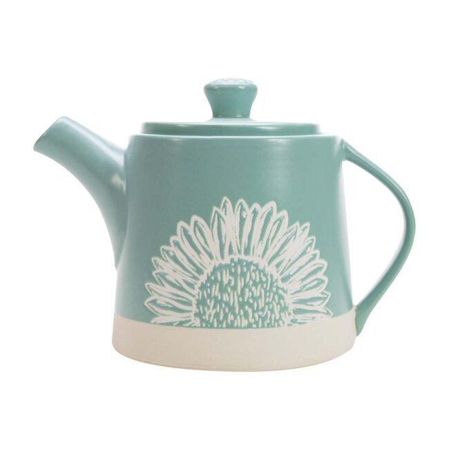 THE ENGLISH TABLEWARE COMPANY ARTISAN FLOWER TEAPOT
