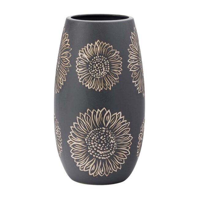 THE ENGLISH TABLEWARE COMPANY ARTISAN FLOWER WAX RESIST VASE