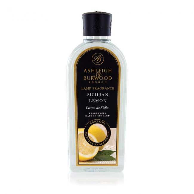 ASHLEIGH & BURWOOD LAMP FRAGRANCE 500ML SICILIAN LEMON