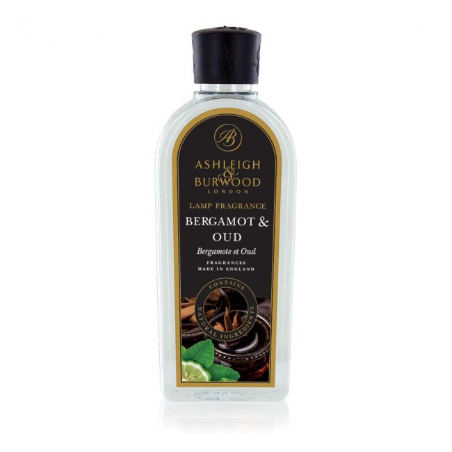 ASHLEIGH & BURWOOD LAMP FRAGRANCE 500ML BERGAMOT & OUD