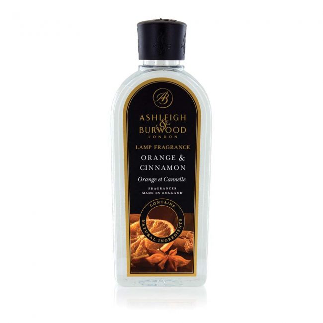 ASHLEIGH & BURWOOD LAMP FRAGRANCE 500ML ORANGE N CINNAMON