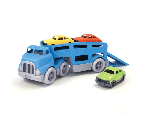 BIGJIGS GREEN TOYS CAR CARRIER
