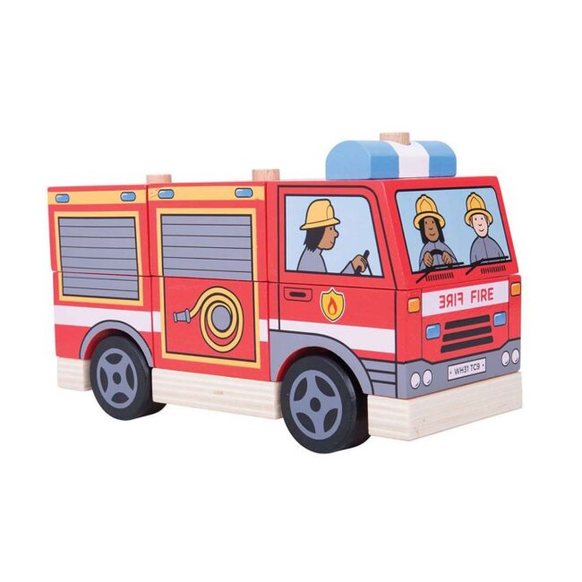 BIGJIGS STACKING FIRE ENGINE