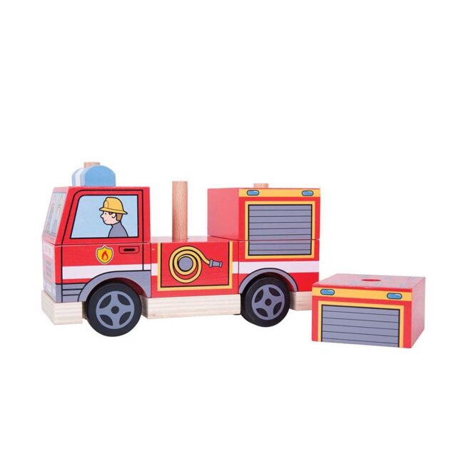 BIGJIGS STACKING FIRE ENGINE - Image 2