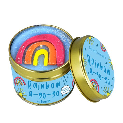 Bomb Cosmetics - Rainbow A Go Go Candle Tin