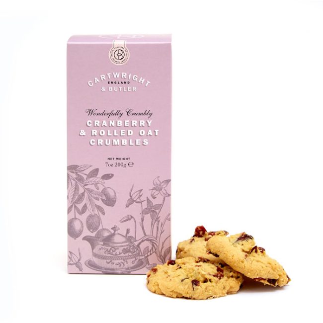 CARTWRIGHT & BUTLER CRANBERRY & ROLLED OAT CRUMBLES