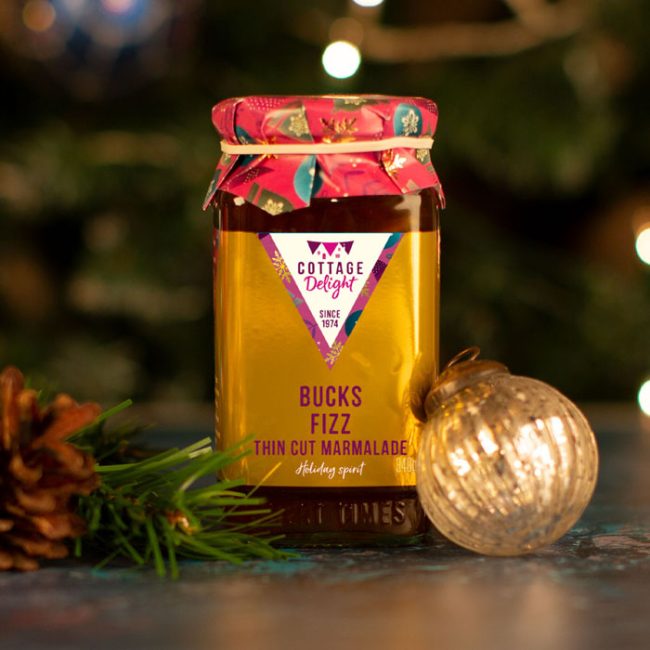 COTTAGE DELIGHT BUCKS FIZZ MARMALADE THIN CUT