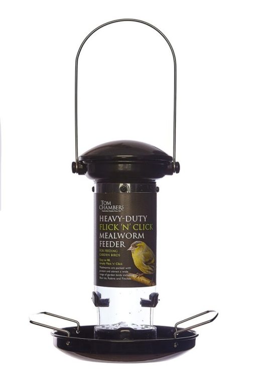 TOM CHAMBERS HEAVY DUTY FLICK N CLICK MEALWORM FEEDER