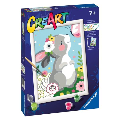 Creart Paint By Numbers Beautiful Bunny