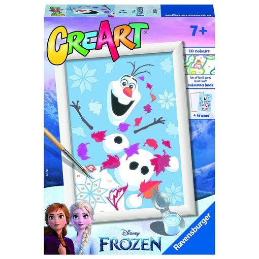 Creart Paint By Numbers Cheerful Olaf