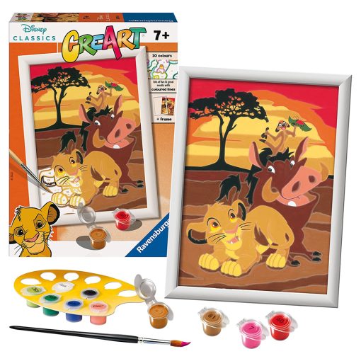 Creart Paint By Numbers Lion King