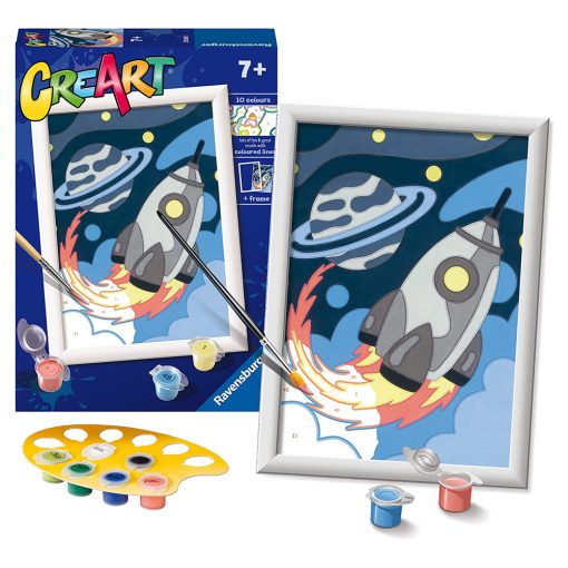 Creart Paint By Numbers Space Explorers