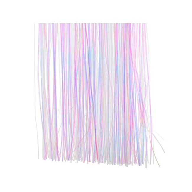 DECORIS LAMETTA TINSEL CLEAR / IRIDESCENT