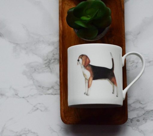 DIMBLEBY CERAMICS BEAGLE MUG