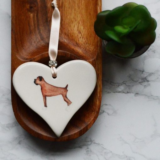 DIMBLEBY CERAMICS HEART BOXER