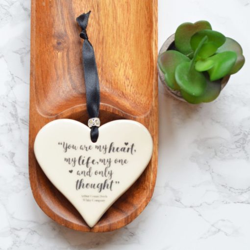 DIMBLEBY CERAMICS LARGE HEART YOU ARE MY HEART