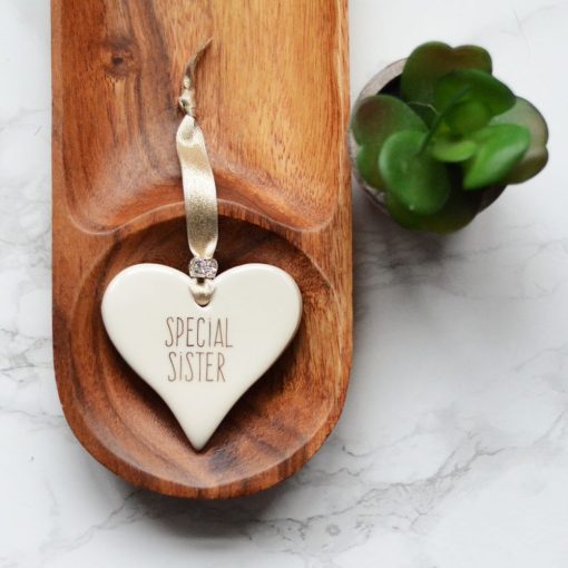 DIMBLEBY CERAMICS MEDIUM HEART SPECIAL SISTER