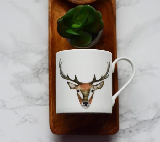 DIMBLEBY CERAMICS STAG MUG