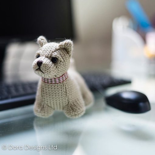 DORA DESIGNS PAPERWEIGHT STANDING JUNIOR WESTIE