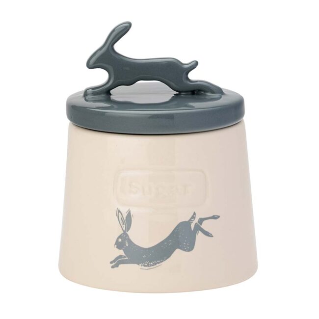 THE ENGLISH TABLEWARE COMPANY ARTISAN SUGAR POT HARE