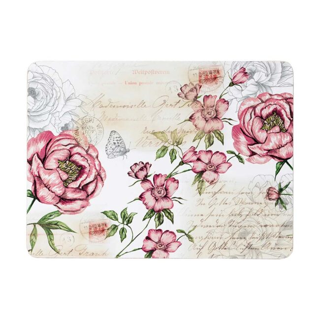 THE ENGLISH TABLEWARE COMPANY PLACEMAT FLORAL