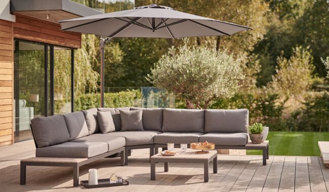 Kettler 3.0m Free Arm Parasol