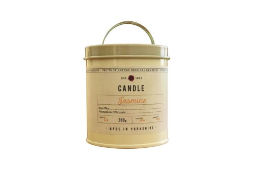 FIKKERTS LARGE CANDLE TIN JASMINE