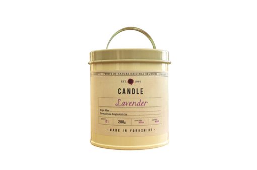 FIKKERTS LARGE CANDLE TIN LAVENDER