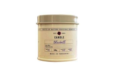 FIKKERTS SMALL CANDLE TIN BLUEBELL