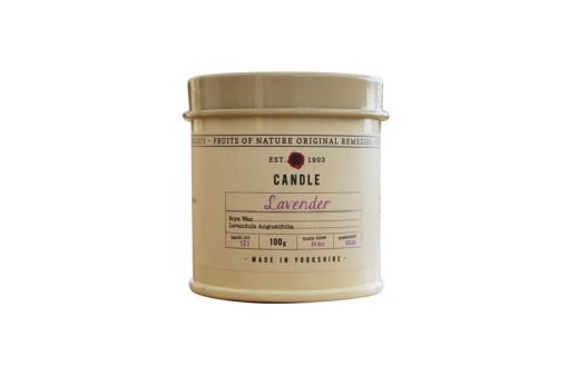 FIKKERTS SMALL CANDLE TIN LAVENDER
