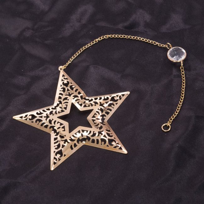 FLORALSILK GOLD CHAIN STAR