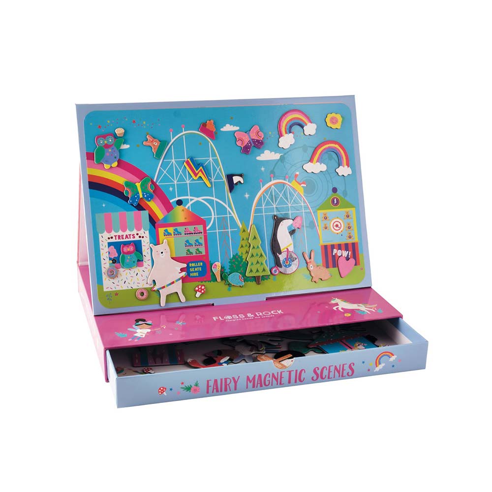 FLOSS & ROCK MAGNETIC SCENE RAINBOW FAIRY