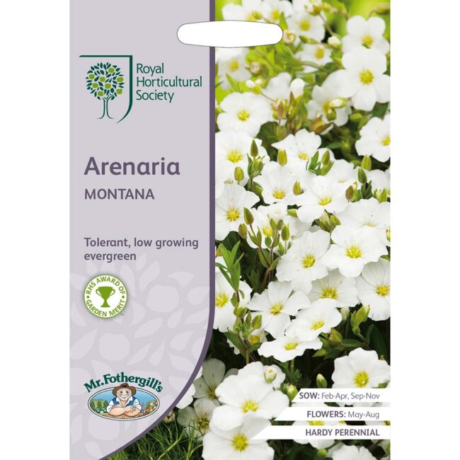 MR FOTHERGILL'S - RHS ARENARIA MONTANA SEEDS