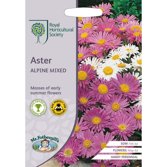 MR FOTHERGILL'S - RHS ASTER ALPINE MIXED SEEDS
