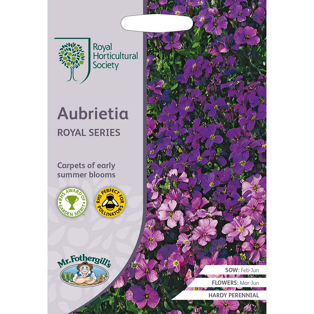 MR FOTHERGILL'S - RHS AUBRIETA ROYAL SERIES SEEDS