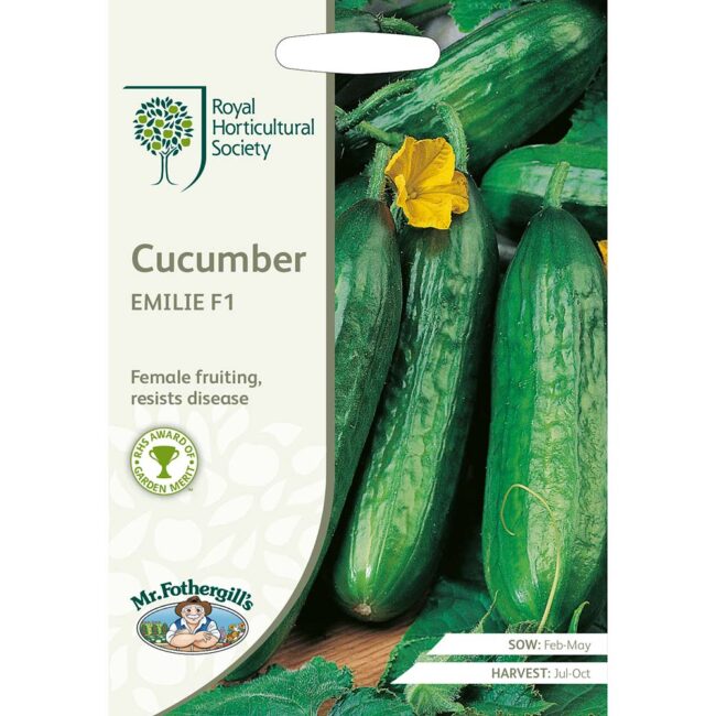 MR FOTHERGILL'S - RHS CUCUMBER EMILIE F1 SEEDS