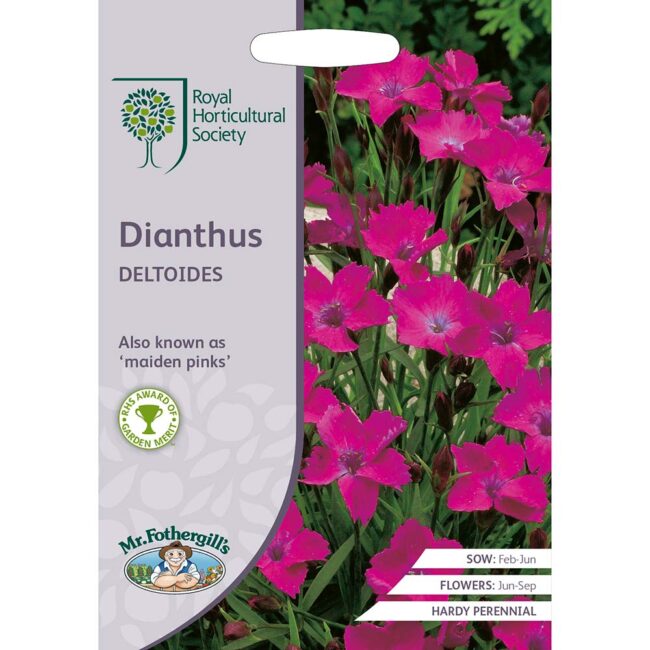 MR FOTHERGILL'S - RHS DIANTHUS DELTOIDES SEEDS