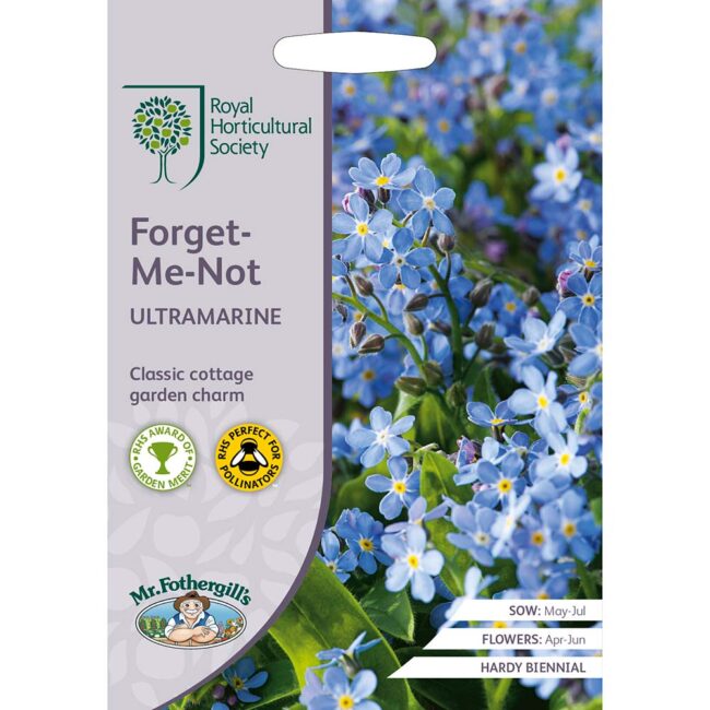 MR FOTHERGILL'S - RHS FORGET ME NOT ULTRAMARINE SEEDS