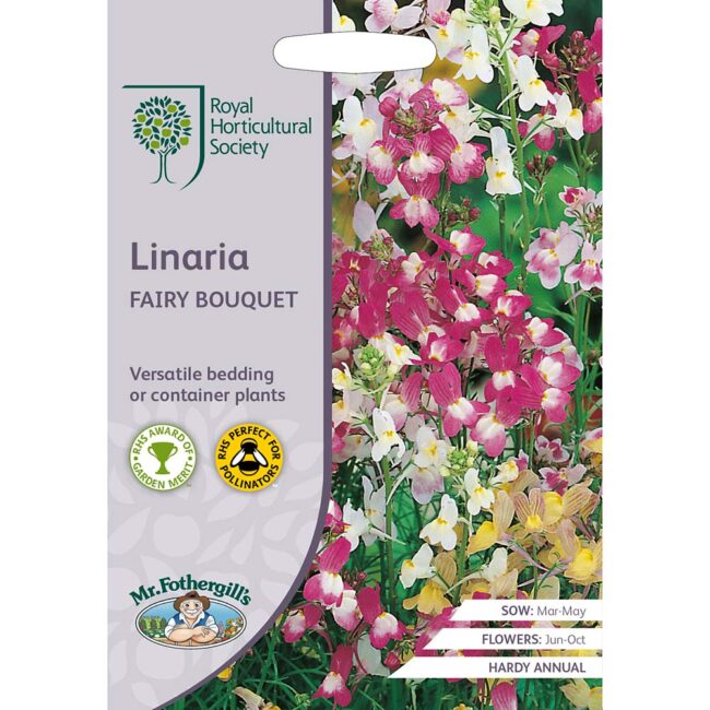 MR FOTHERGILL'S - RHS LINARIA FAIRY BOUQUET SEEDS