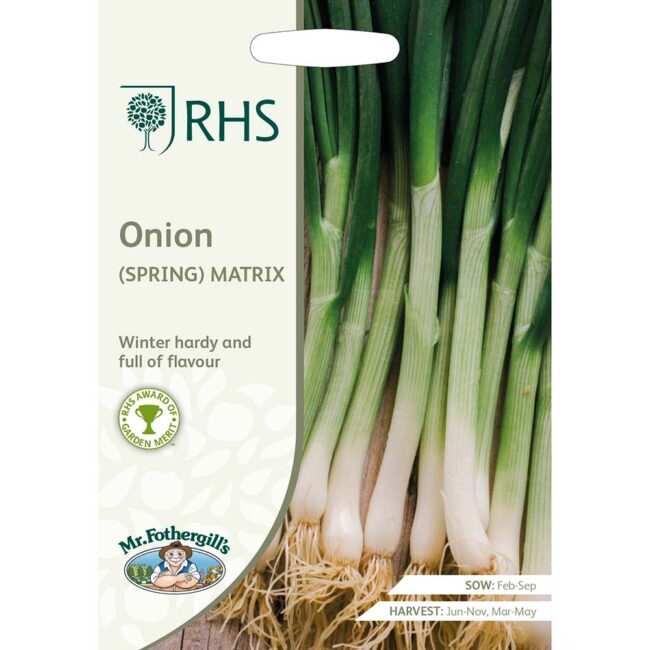 MR FOTHERGILL'S - RHS ONION SPRING MATRIX SEEDS