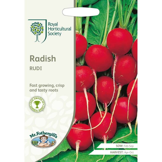 MR FOTHERGILL'S - RHS RADISH RUDI SEEDS